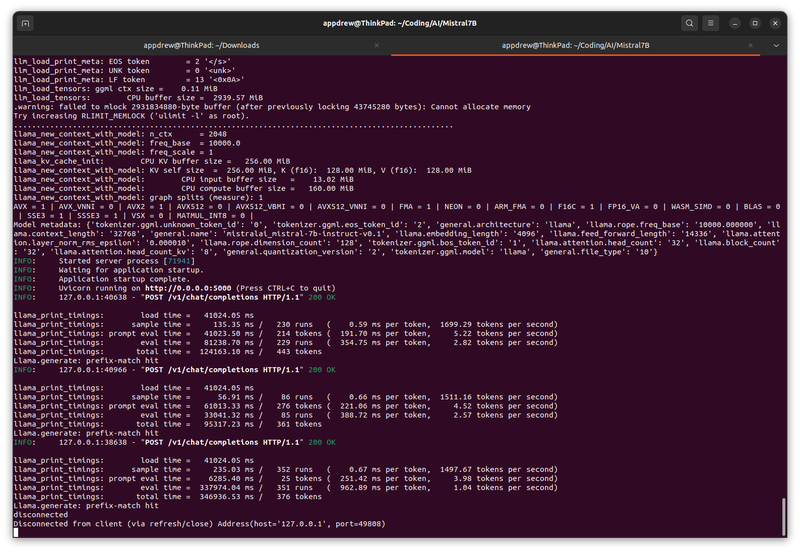 Llama-Cpp-Python with OpenInterpreter